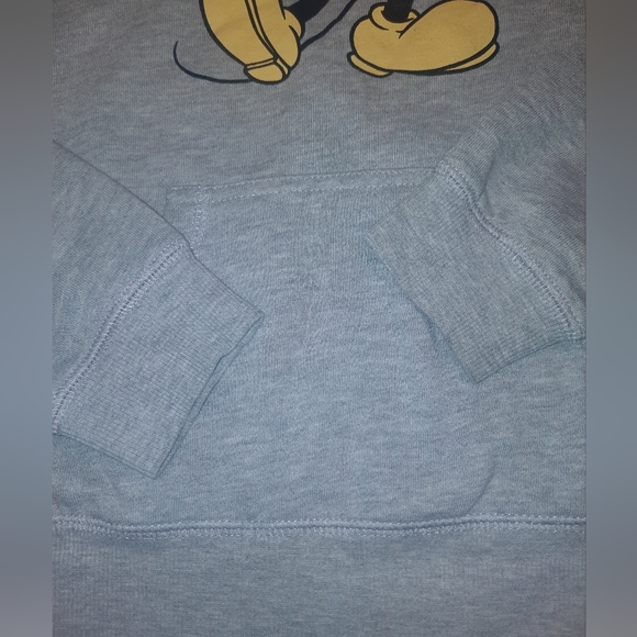 Disney | Mickey Mouse Hoodie Gray Size L (10/12) - Picture 5 of 9